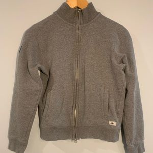 Roots Grey Zip Sweater